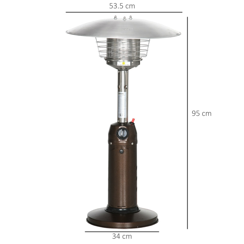 Gas Patio Heater , Brown