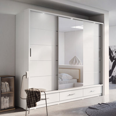 Arti 1 - 3 Sliding Door Wardrobe 250cm