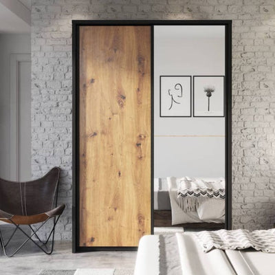 Chakas Sliding Door Wardrobe 160cm