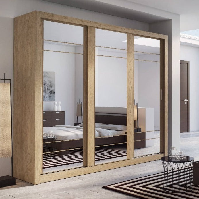 Arti 2 - 3 Sliding Door Wardrobe 250cm