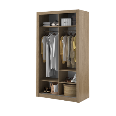 Chakas Sliding Door Wardrobe 120cm