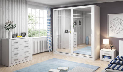 Chakas Sliding Door Wardrobe 203cm