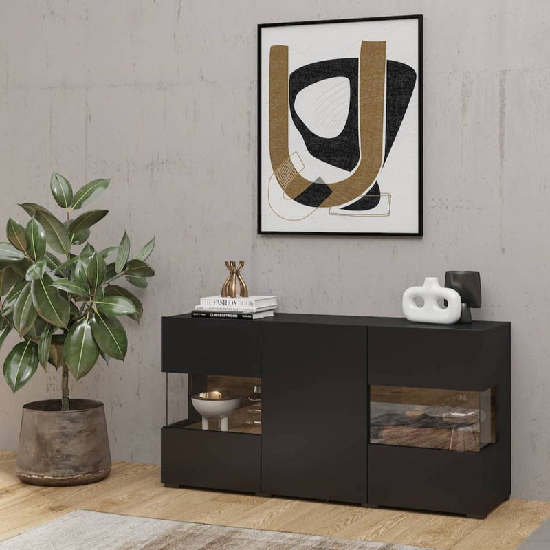 Ava 25 Display Sideboard Cabinet 120cm