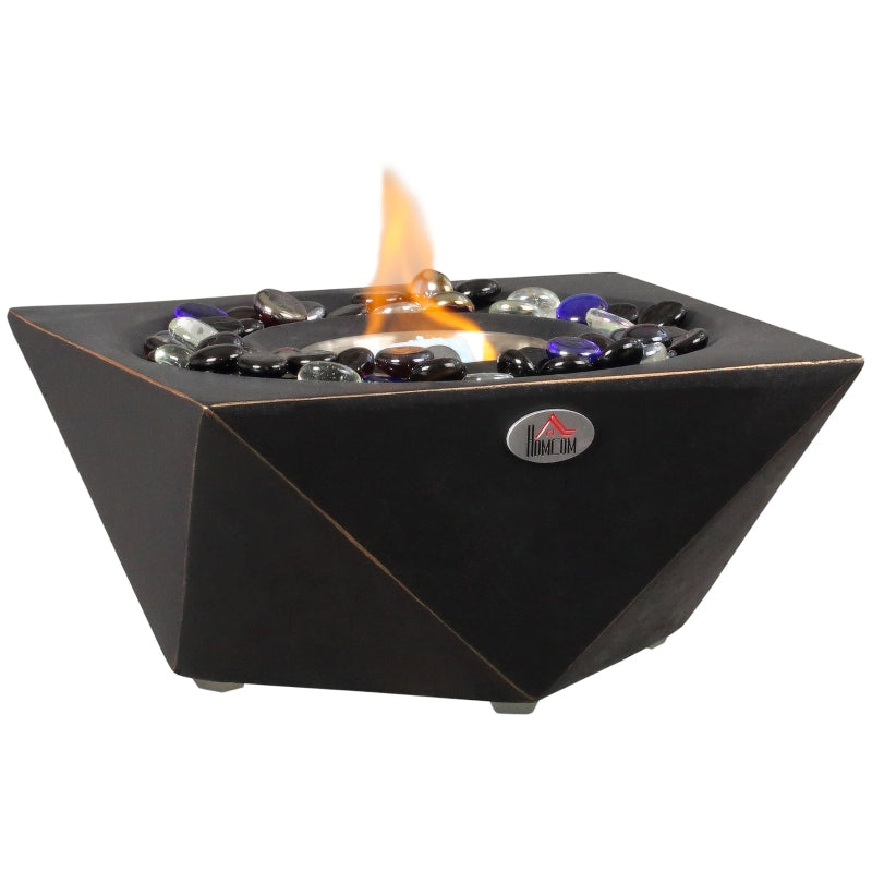 Portable Tabletop Fireplace Black