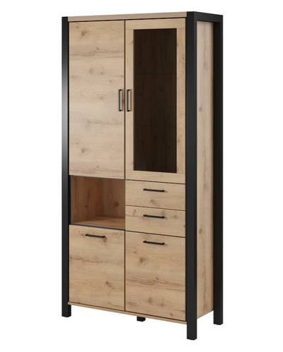 Aktiv 13 Tall Display Cabinet 100cm