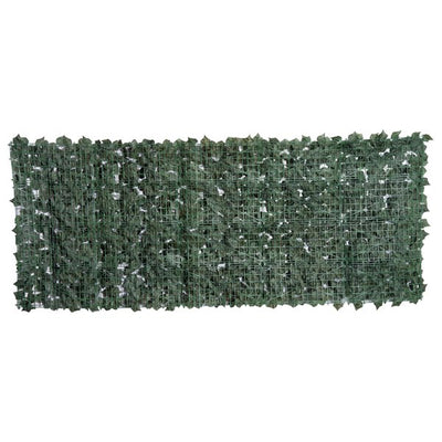 Artificial Leaf Screen Panel, 2.4x1 M - Dark Green