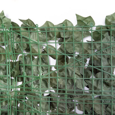 Artificial Leaf Screen Panel, 2.4x1 M - Dark Green