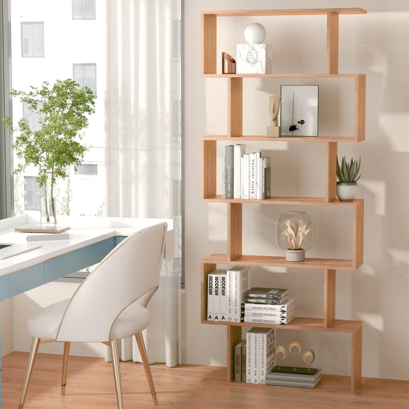 6-Tier S-Shaped Shelf Unit