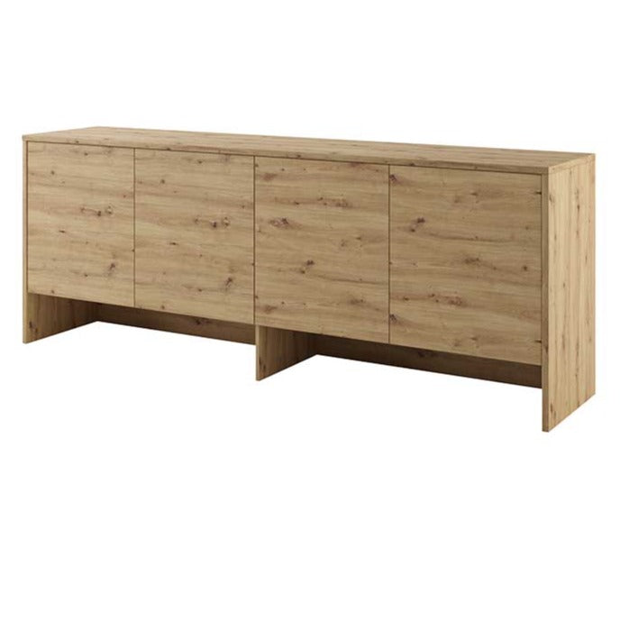 BC-05 Horizontal Wall Bed Concept 120cm With Storage Cabinet