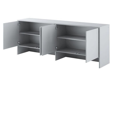 BC-05 Horizontal Wall Bed Concept 120cm With Storage Cabinet