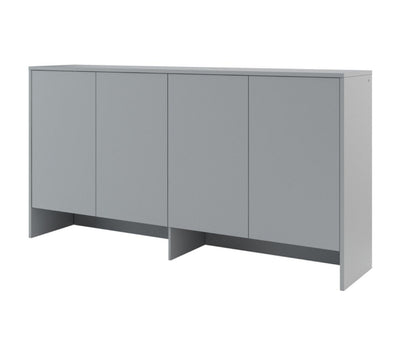 BC-06 Horizontal Wall Bed Concept 90cm With Storage Cabinet