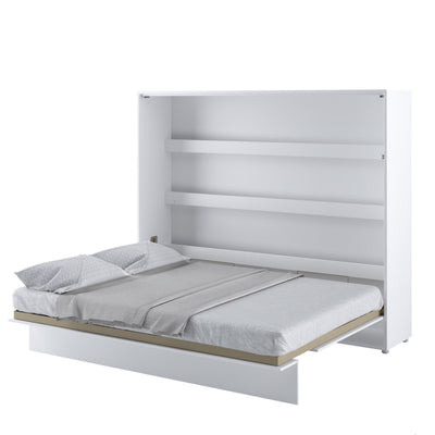 BC-14 Horizontal Wall Bed Concept 160cm With Storage Cabinet