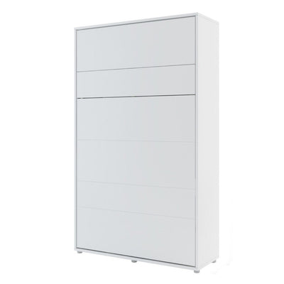BC-02 Vertical Wall Bed Concept 120cm With Storage Cabinets and LED