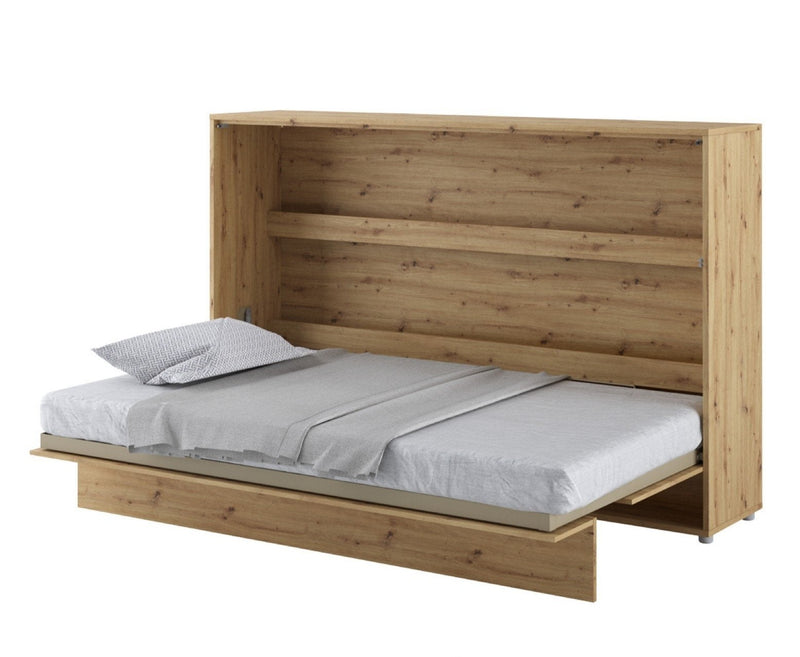 BC-05 Horizontal Wall Bed Concept 120cm With Storage Cabinet