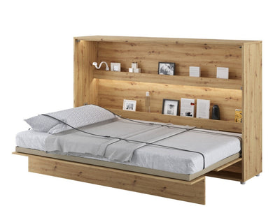 BC-05 Horizontal Wall Bed Concept 120cm With Storage Cabinet