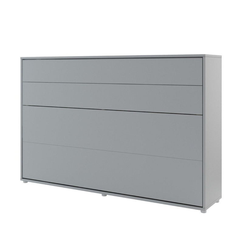 BC-05 Horizontal Wall Bed Concept 120cm With Storage Cabinet