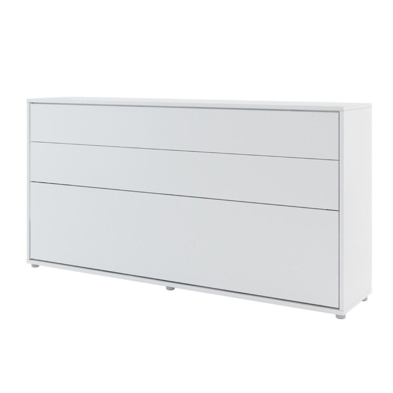 BC-06 Horizontal Wall Bed Concept 90cm With Storage Cabinet