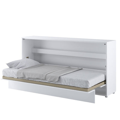 BC-06 Horizontal Wall Bed Concept 90cm With Storage Cabinet