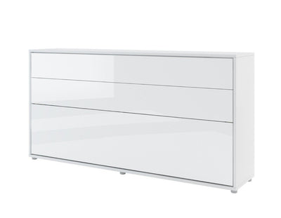 BC-06 Horizontal Wall Bed Concept 90cm With Storage Cabinet