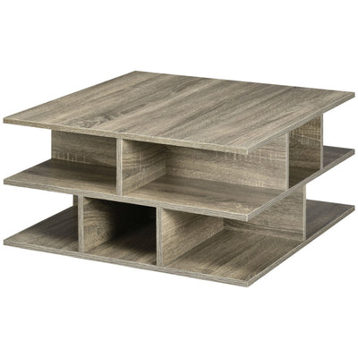 Square Coffee Tables For Living Room, Grey