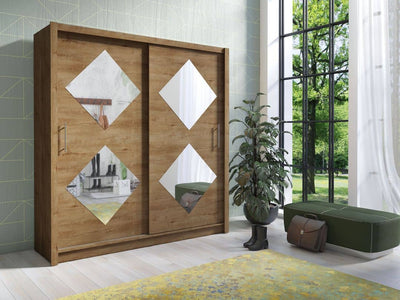 Bora Sliding Door Wardrobe 205cm