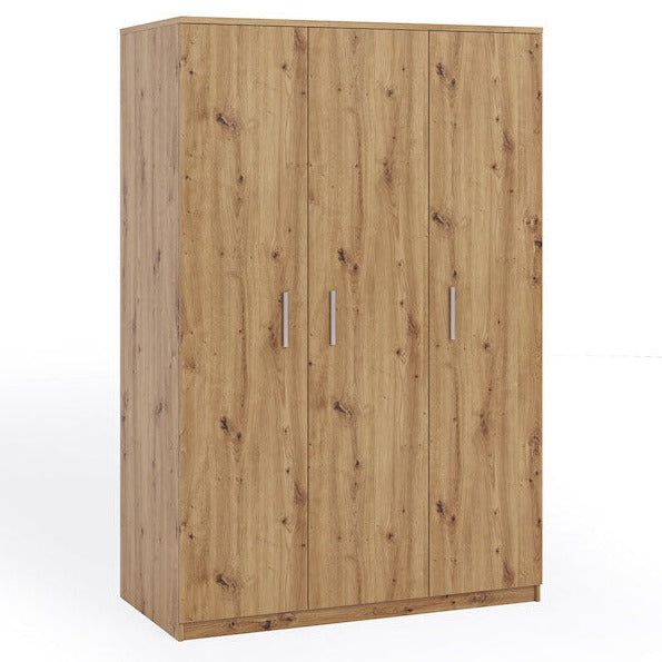 Bono Hinged Door Wardrobe 135cm