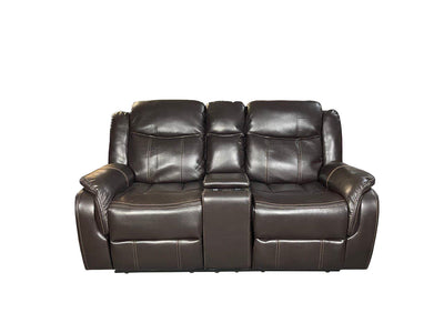 VENICE Air leather 3+2 Sofa set - Brown