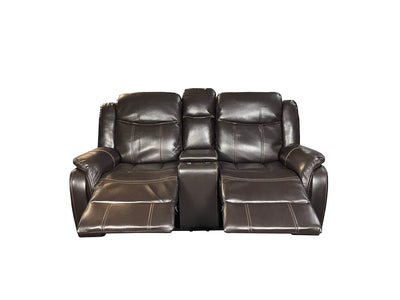 VENICE Air leather 3+2 Sofa set - Brown