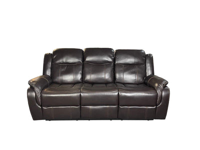 VENICE Air leather 3+2 Sofa set - Brown