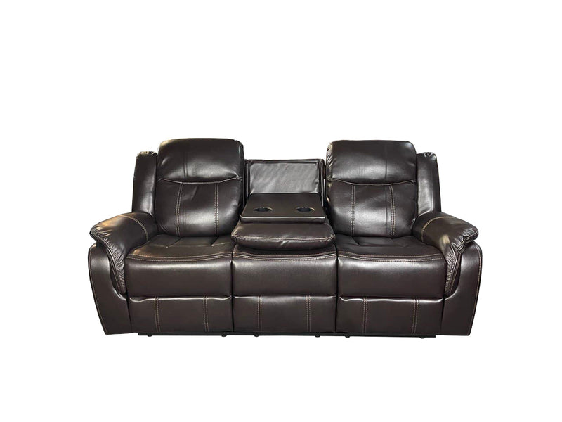 VENICE Air leather 3+2 Sofa set - Brown