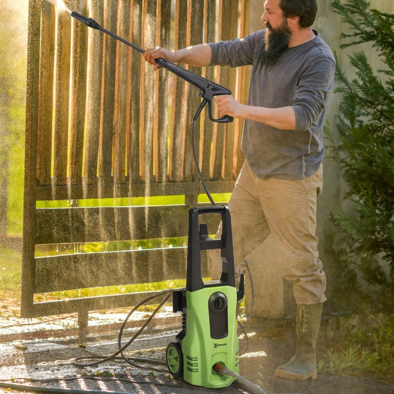 1800W High Pressure Washer, Green