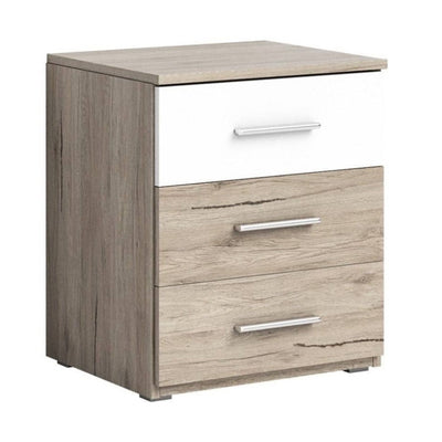 Beta Bedside Cabinet Oak San Remo