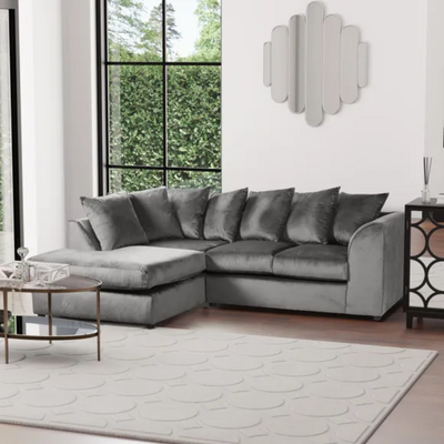 Rockford Deluxe Velvet Corner Sofa