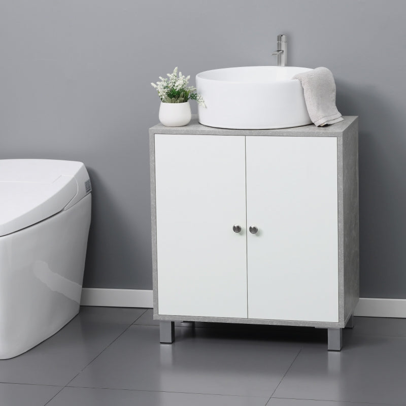 Under Sink Cabinet, Grey