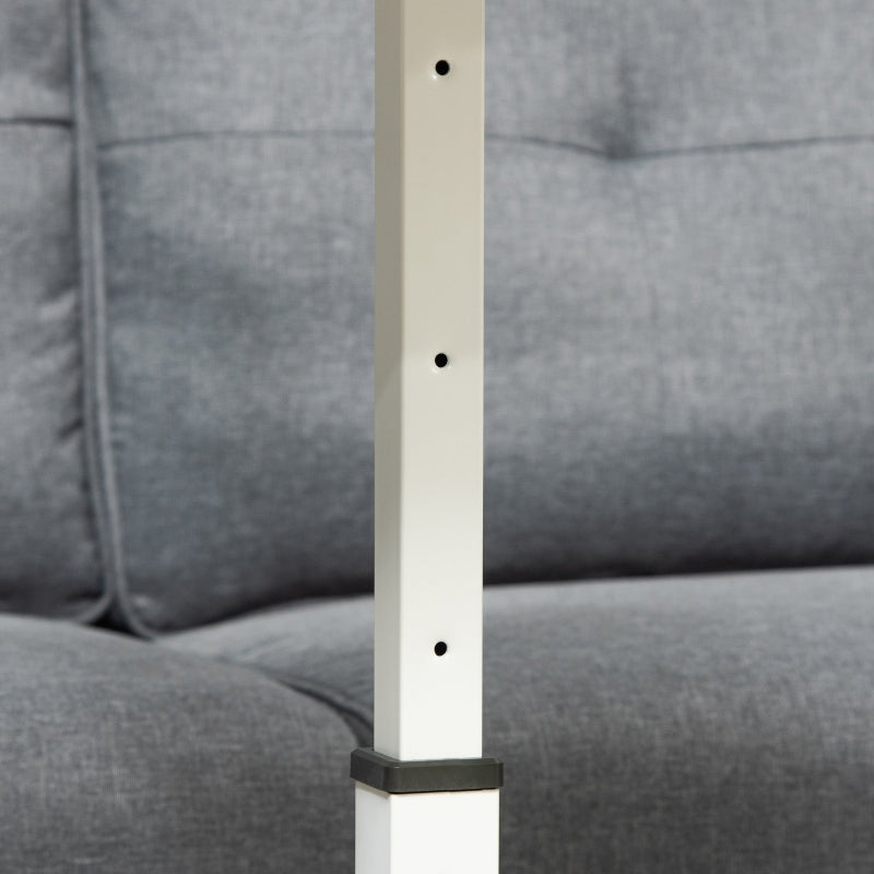 52-84cm Adjustable Mobile Over-Surface - White