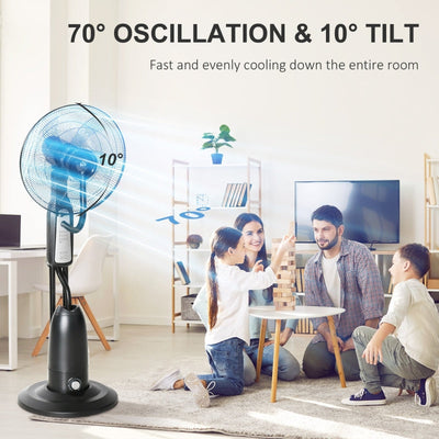 2.8 Litre Water Mist Fan, With Remote