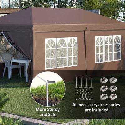 Pop Up Gazebo With Sides And Windows