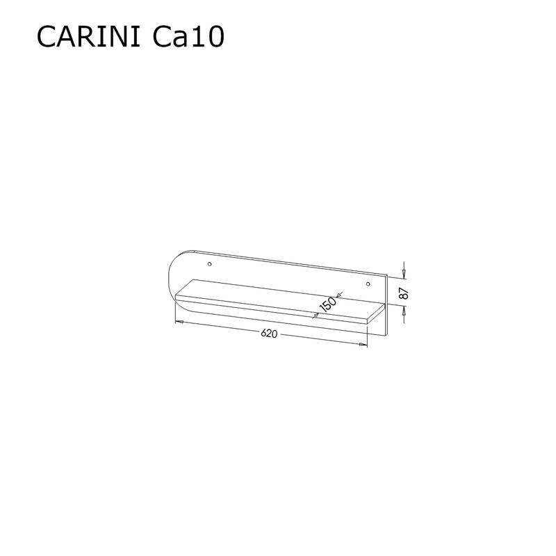 Carini CA10 Wall Shelf