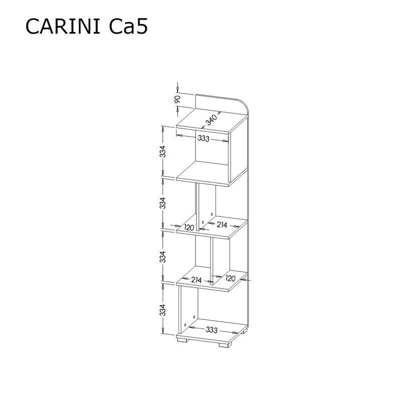 Carini CA5 Bookcase