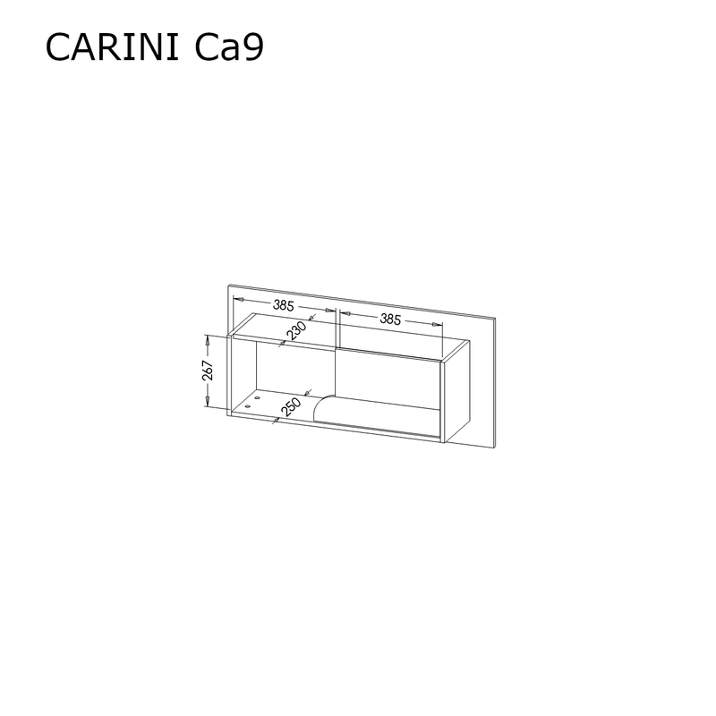 Carini CA9 Wall Shelf