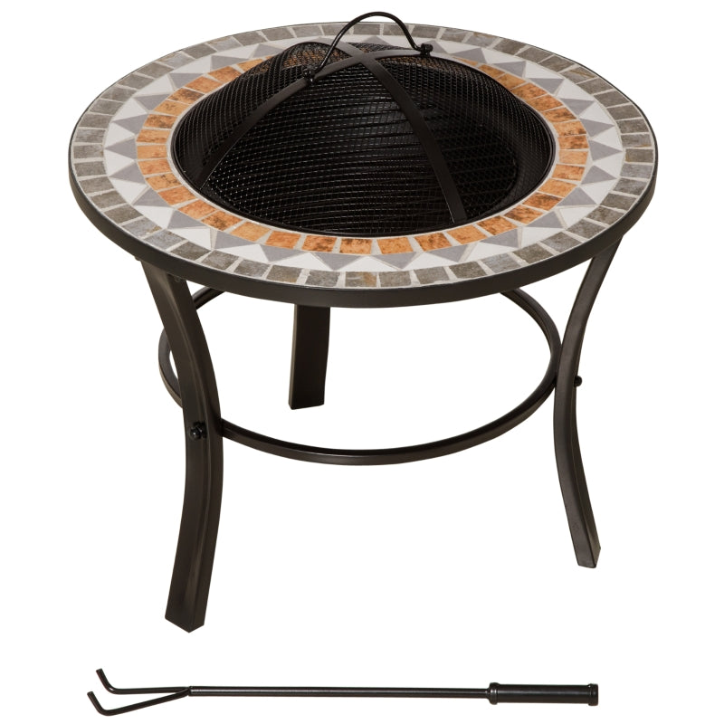 60cm Outdoor Fire Pit Table