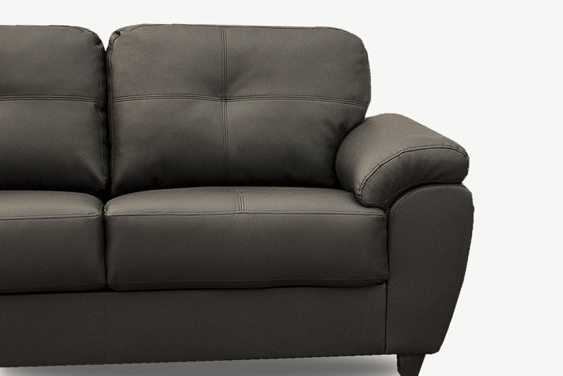 Cato 2 Seater Leather Sofa