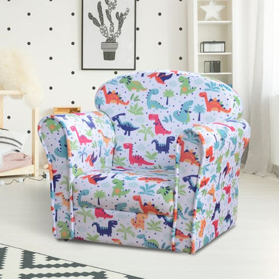 Children's Armchair Kids Mini Sofa, 50Lx39Wx44Hcm - Multi-colour