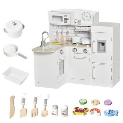 Children's Electronic Cooking Kitchen Toy - White