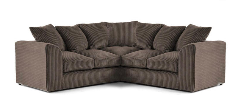 Rabi Large Jumbo Cord Corner Sofa