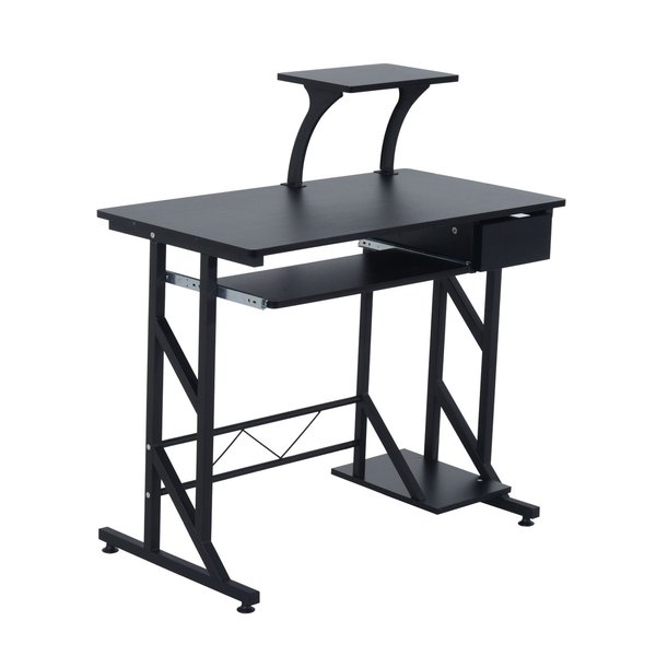 Compact Computer Desk-Black