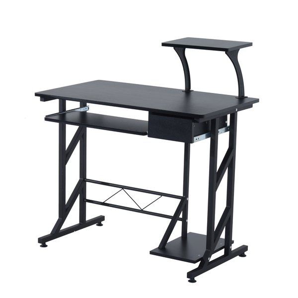 Compact Computer Desk-Black