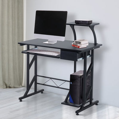 Compact Computer Desk-Black