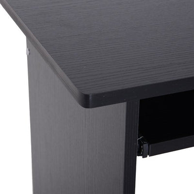 80Lx45Wx73.5H cm. Computer Desk, Particle Board-Black