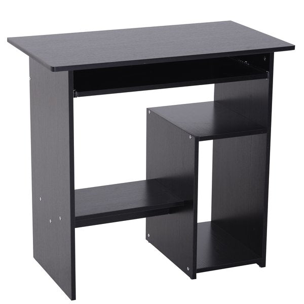 80Lx45Wx73.5H cm. Computer Desk, Particle Board-Black